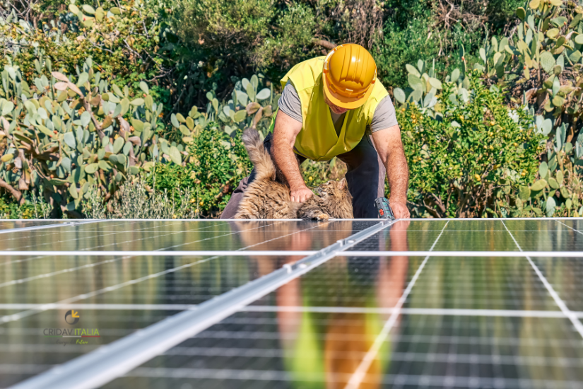 fotovoltaico in estate