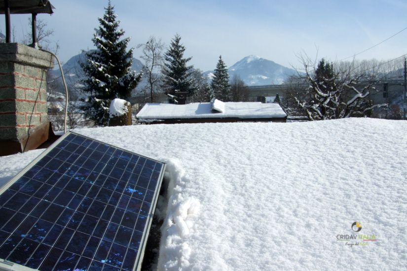 fotovoltaico in inverno